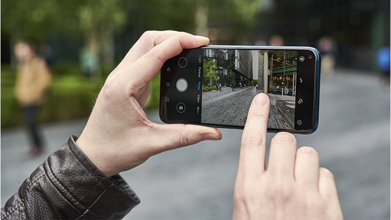Smartphone And Apps On Location