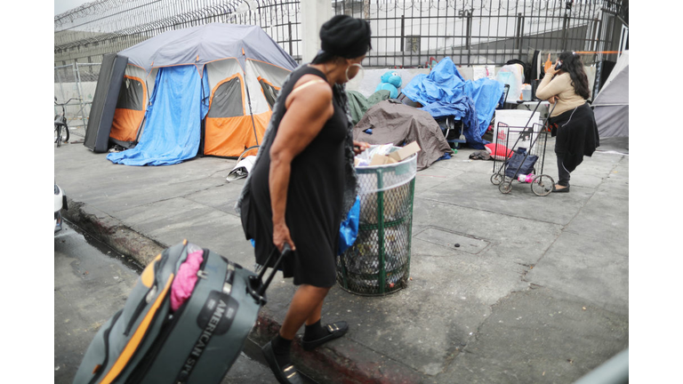 Mission on LA's Skid Row Holds Back-to-School Giveaway for the Underprivileged