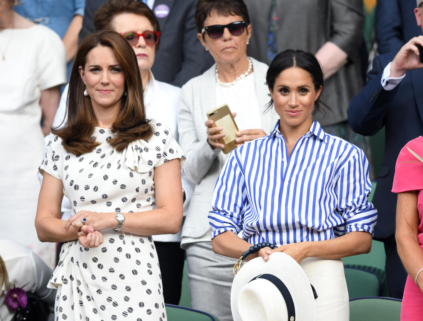 Celebrities Attend Wimbledon