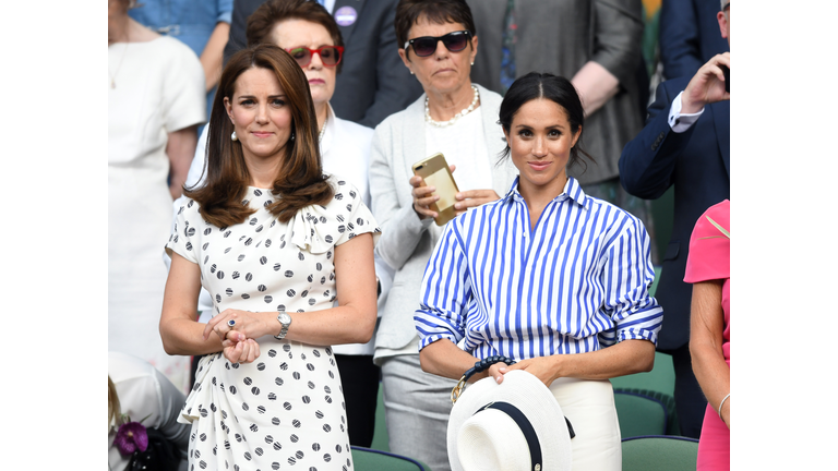 Celebrities Attend Wimbledon