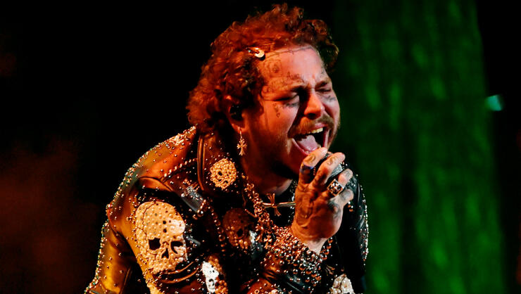 ozzy osbourne post malone live american music awards