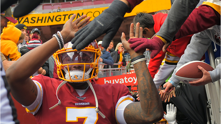 Washington Redskins and the Detroit Lions