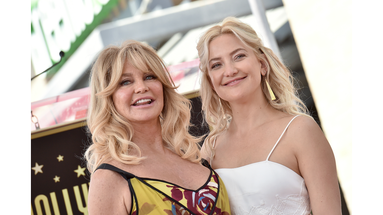 Goldie Hawn And Kurt Russell Honored With Double Star Ceremony On The Hollywood Walk Of Fame