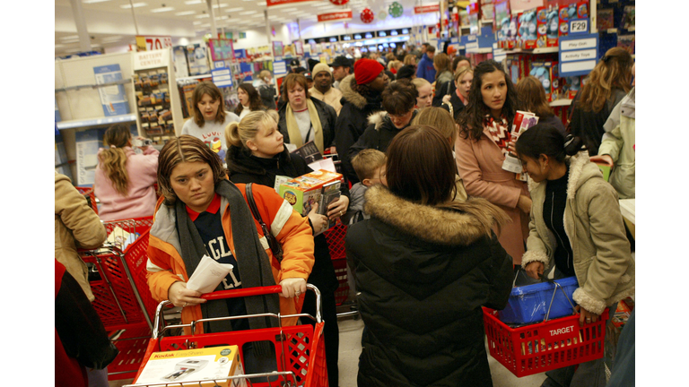 Holiday Shopping Season Gets Underway On "Black Friday"