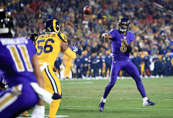 Baltimore Ravens v Los Angeles Rams