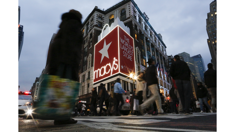 Holiday Shoppers Look For Bargains On Black Friday