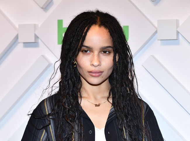 Zoe Kravitz Shows Off A New Haircut 104 3 Myfm