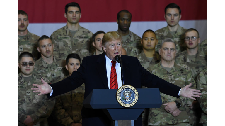 AFGHANISTAN-US-TRUMP-THANKSGIVING