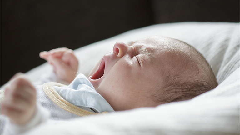 Yawning Baby