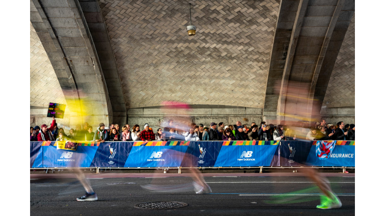 Crowds Turn Out To Cheer On New York City Marathon Runners