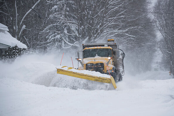 Major Winter Storm Hammers East Coast With High Winds And Heavy Snow
