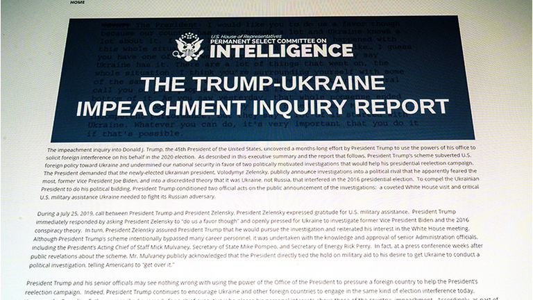 US-POLITICS-IMPEACHMENT-REPORT