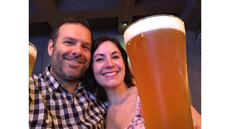 Happy beer faces