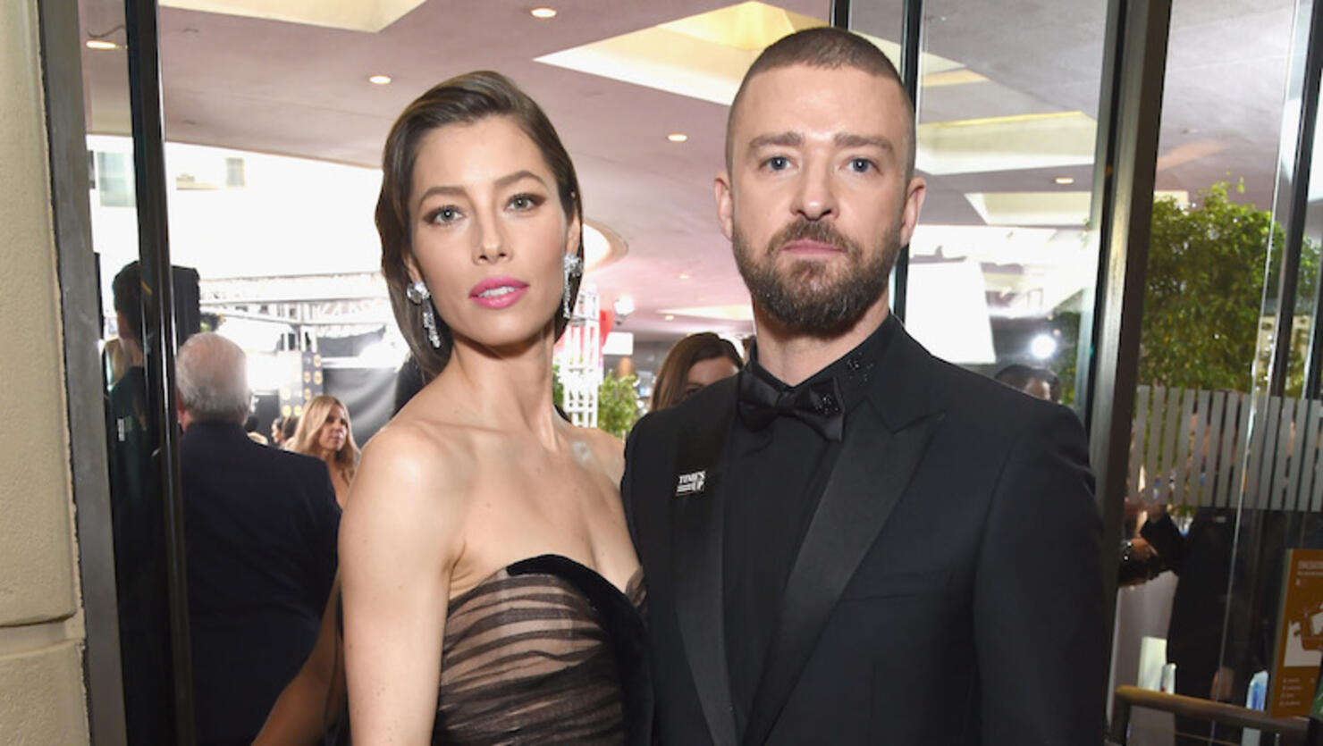 Moet & Chandon At The 75th Annual Golden Globe Awards - Red Carpet