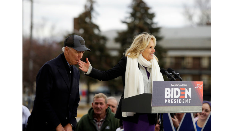 Democratic Presidential Candidate Joe Biden Begins Campaign Bus Tour Through Iowa
