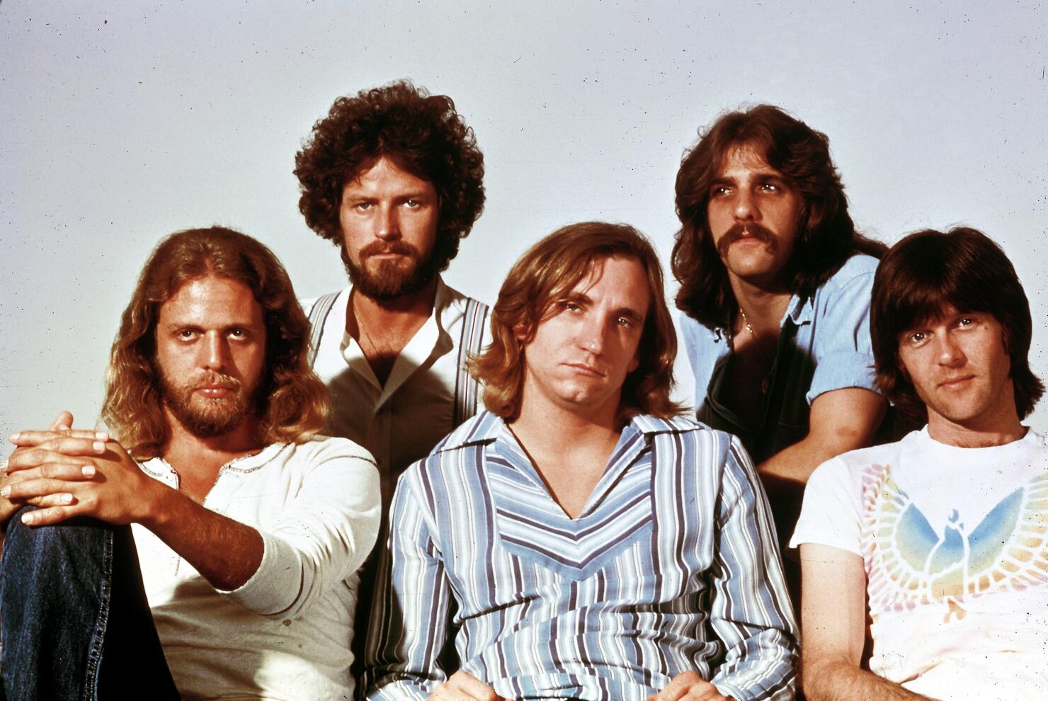 Photo of Glenn FREY and Joe WALSH and Don HENLEY and Don FELDER and EAGLES and Randy MEISNER