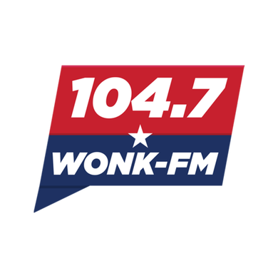 104.7 WONK-FM logo