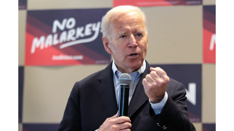 Presidential Candidate Joe Biden Continues "No Malarkey" Bus Tour Through Iowa