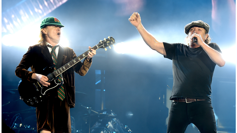 AC/DC Performs At Dodger Stadium