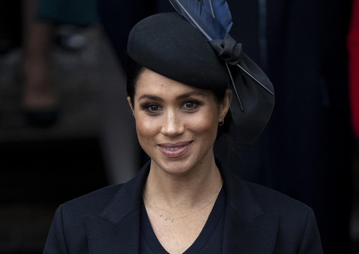 The Royal Family Attend Church On Christmas Day