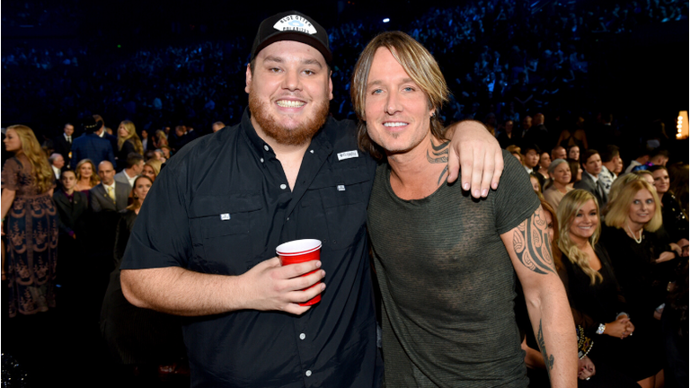 Luke Combs Surprises Crowd With Keith Urban, Thomas Rhett At Nashville Show
