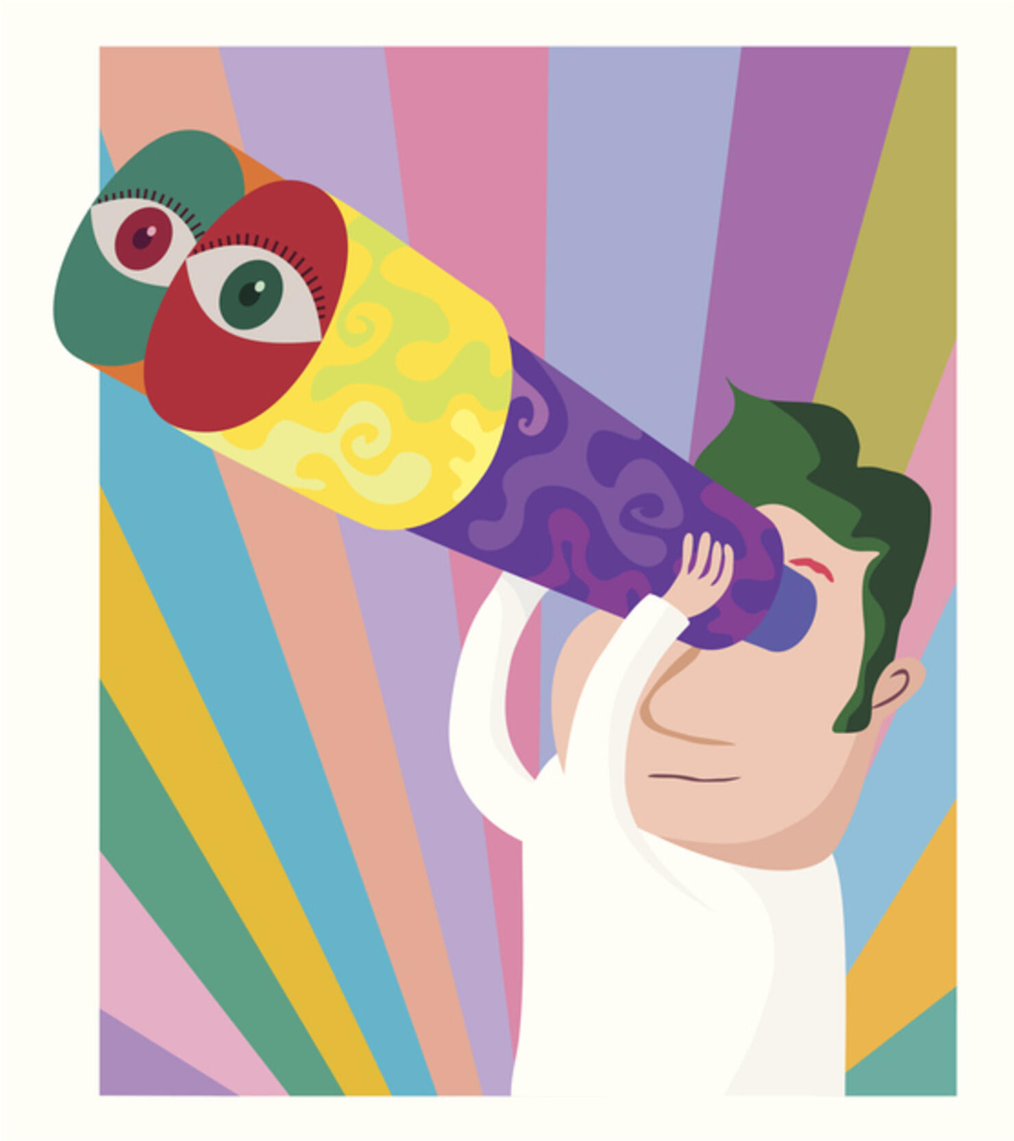 Psychedelic Binoculars