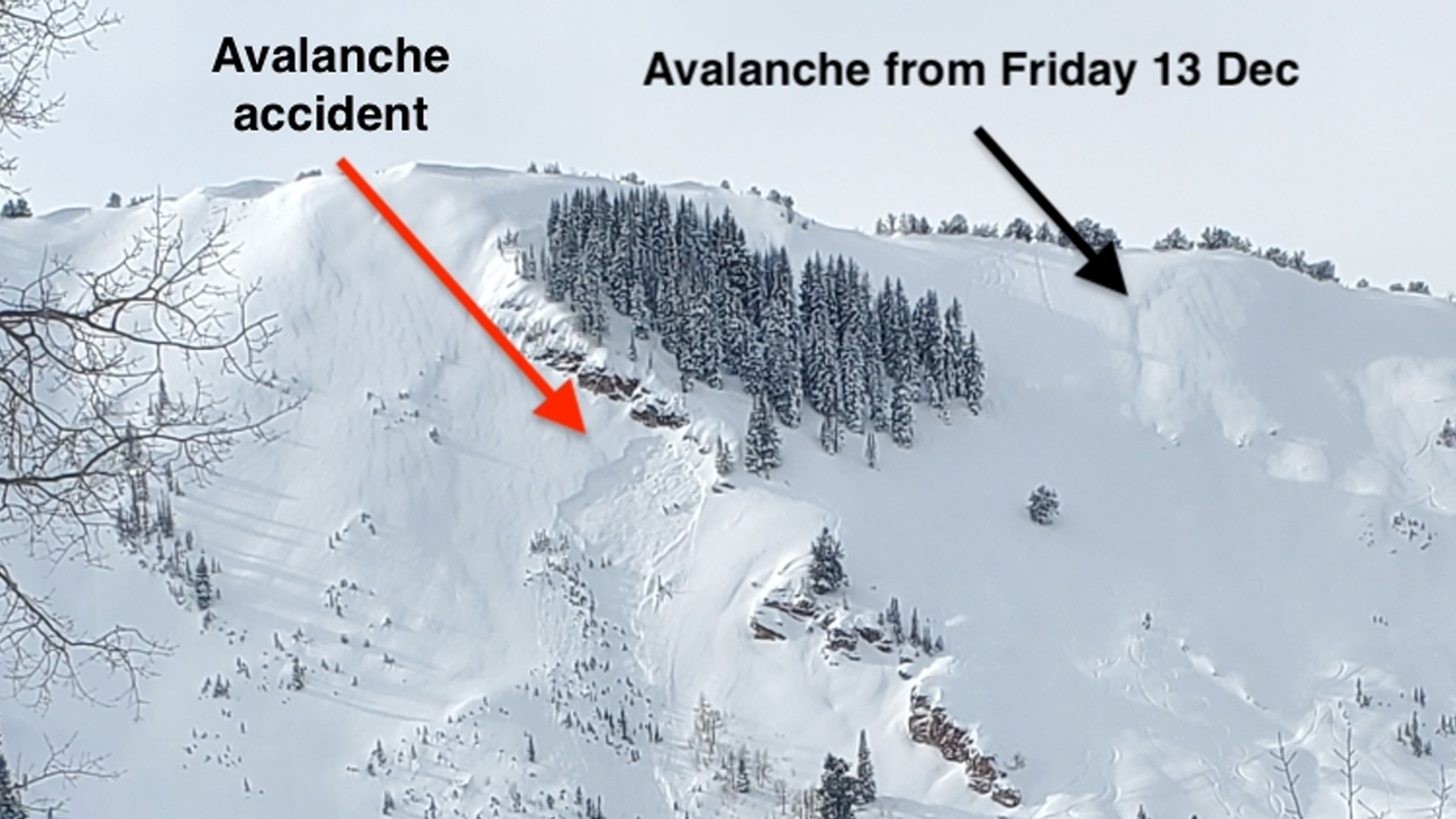 Snowboarder dies in avalanche he triggered