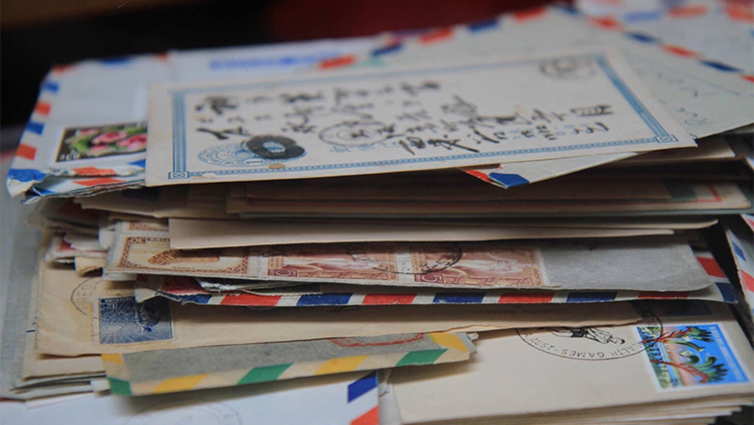 Stack Of Postcards