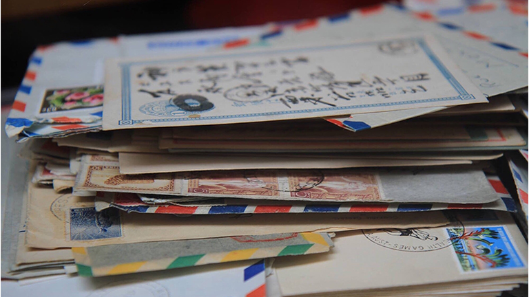 Stack Of Postcards