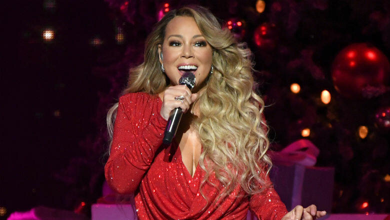 Where Was Mariah Carey Singing During Iheart Radio Christmas 2022 Mariah Carey Celebrates 'All I Want For Christmas' At Empire State Building  | Iheart