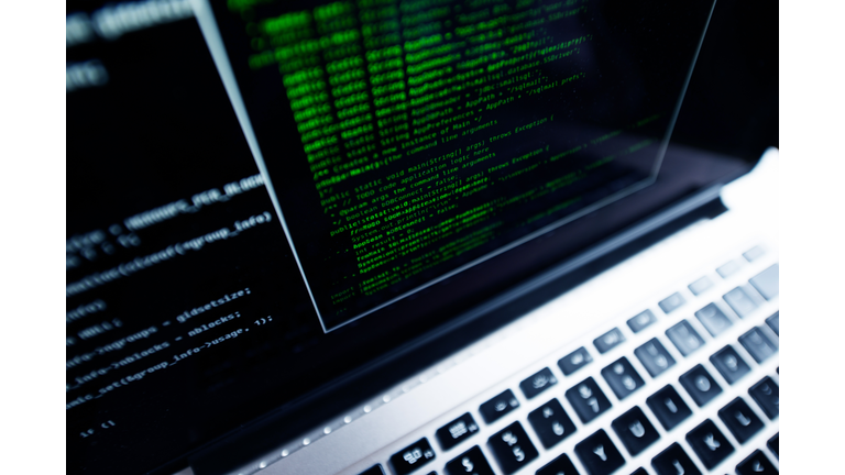 Close-Up Of Laptop