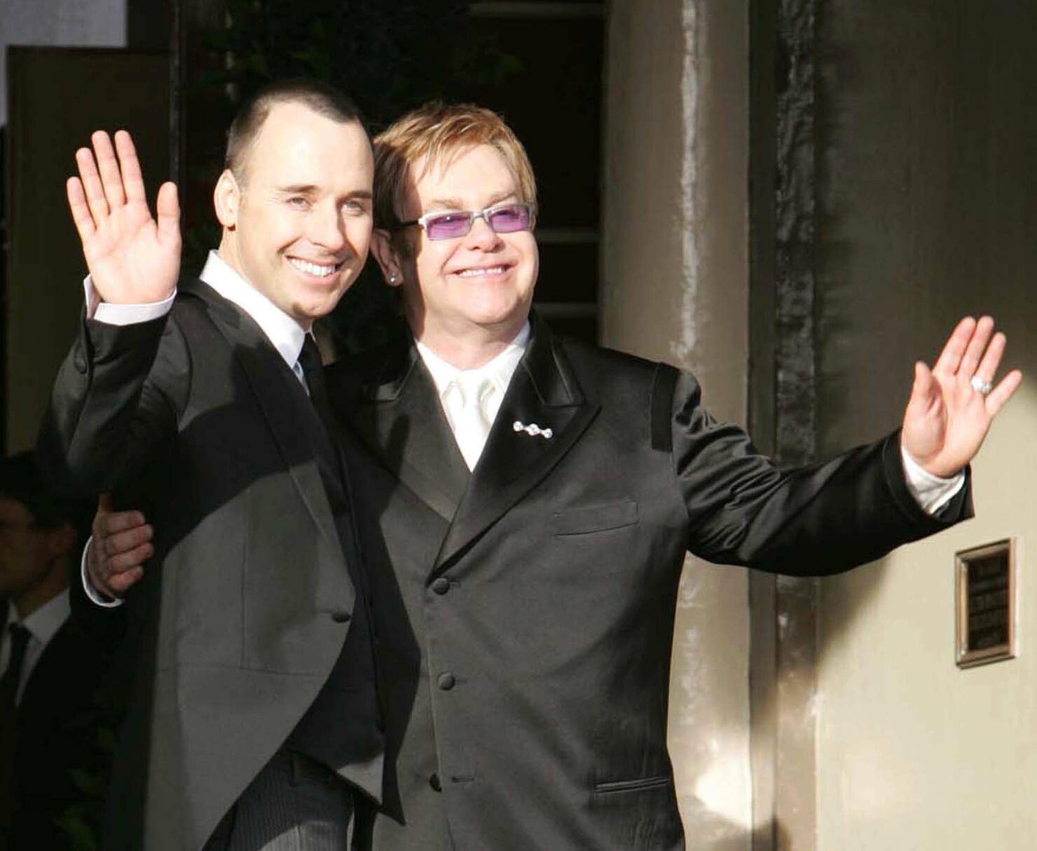 Sir Elton John and David Furnish's Civil Partnership Ceremony