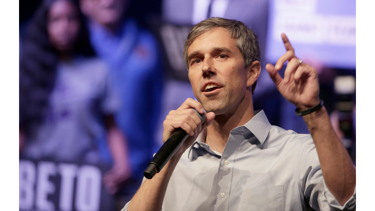 Presidential Candidate Beto O'Rourke Holds A Rally Against Fear To Counter President Trump's Campaign Rally