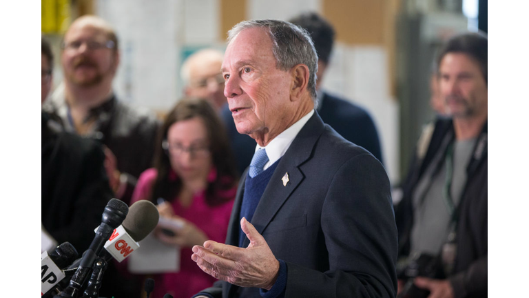 Michael Bloomberg Visits New Hampshire For Exploratory Trip