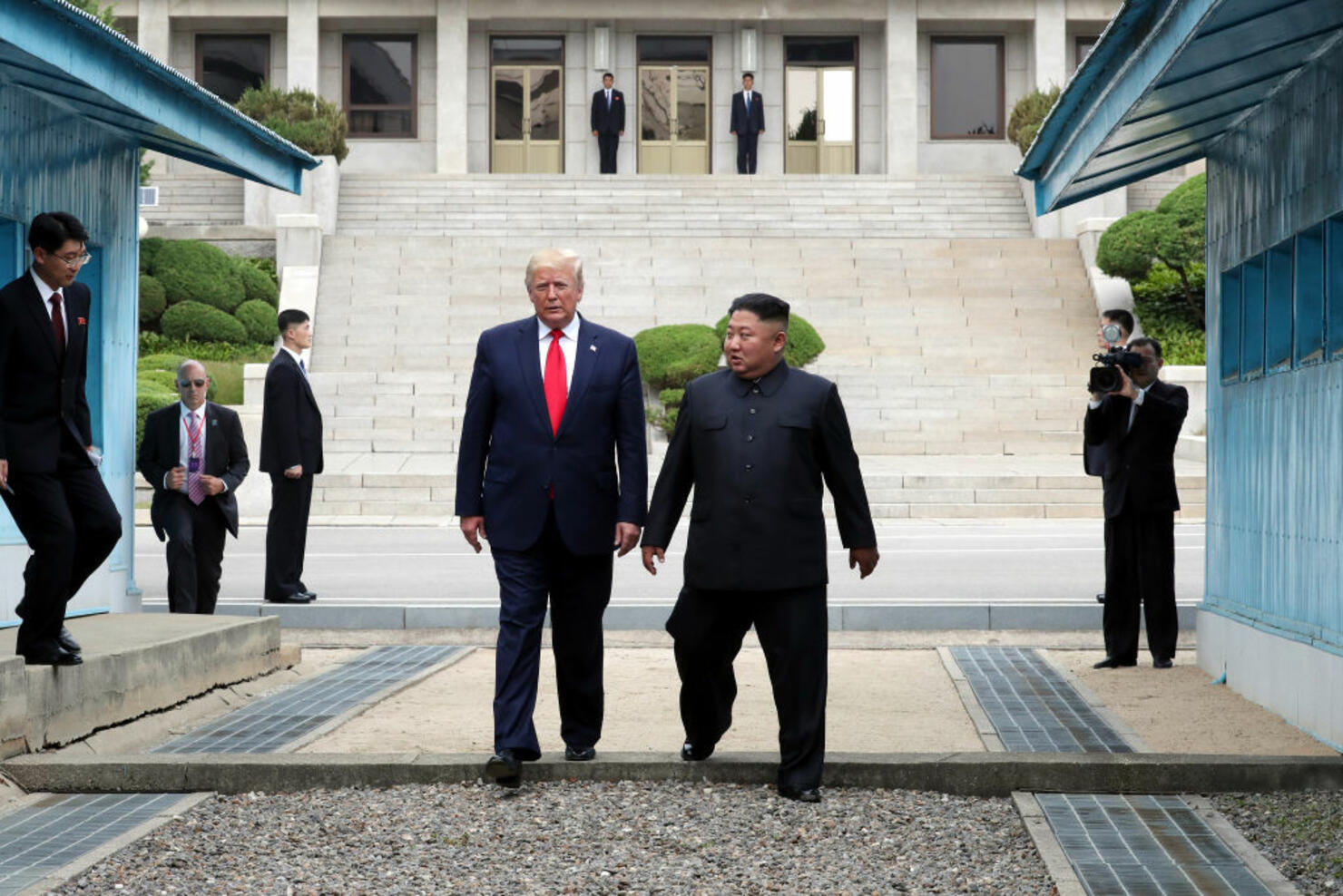 U.S. President Donald Trump Visits South Korea