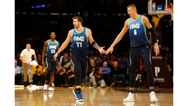 Dallas Mavericks v Los Angeles Lakers