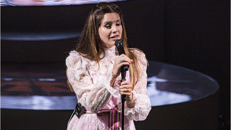 Lana Del Rey Performs At Cal Coast Credit Union Open Air Theatre