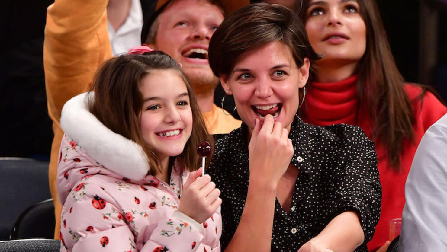 Celebrities Attend The New York Knicks Vs Oklahoma City Thunder Game