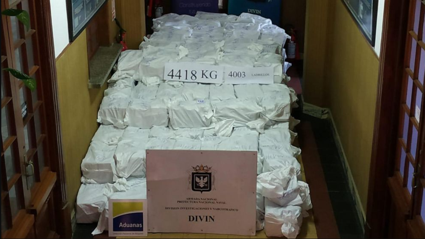 More Than $1 Billion of Cocaine Seized by Uruguay, Officials Say | iHeart