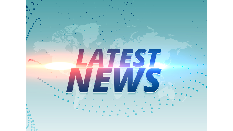latest news concept vector background