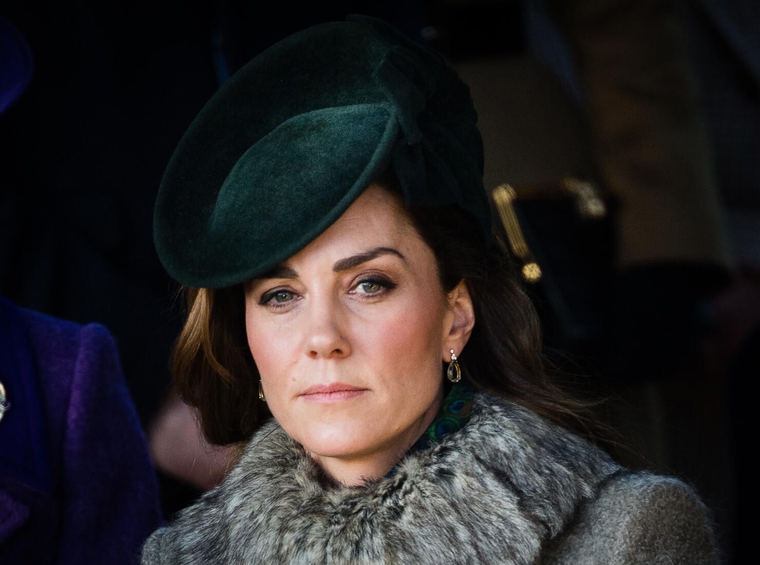 The Royal Family Attend Church On Christmas Day