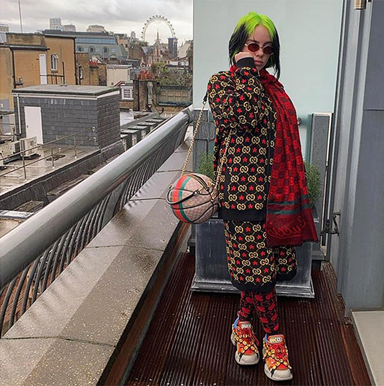 Billie Eilish Fans Are Flipping Out Over Her Gucci Basketball Purse | iHeart