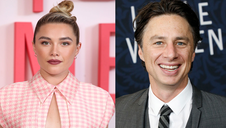 23-Year-Old Girlfriend Of Zach Braff, 44, Claps Back Over Age Gap ...