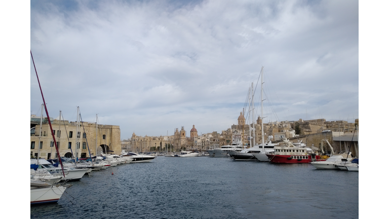 Lots of big boats in Malta!