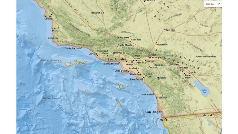 4.0-Magnitude Quake Felt Around Southern California