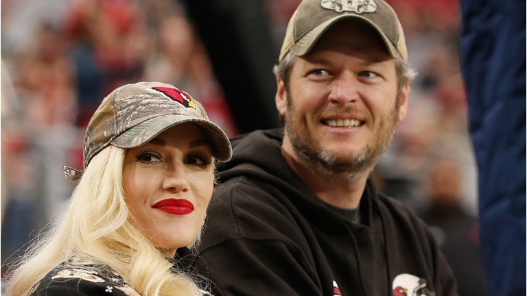 Blake Shelton, Gwen Stefani Cheer For Same Team When It Comes To Football