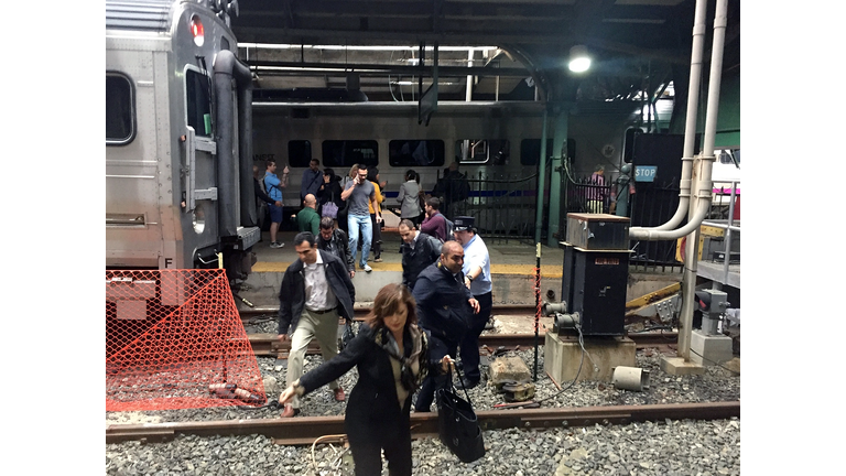New Jersey Transit Commuter Train Crashes At Hoboken Terminal