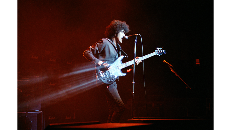 Thin Lizzy Perform At Hammersmith Odeon In London