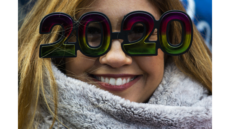 New York City Prepares For Massive Times Square New Year's Eve Celebration