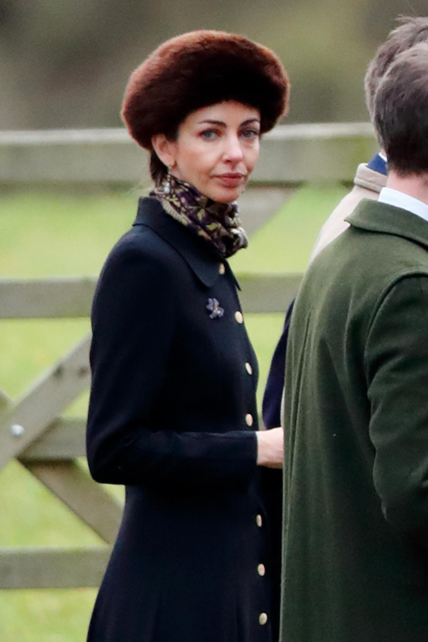 Members of the Royal Family Attend Sunday Church Service At Sandringham